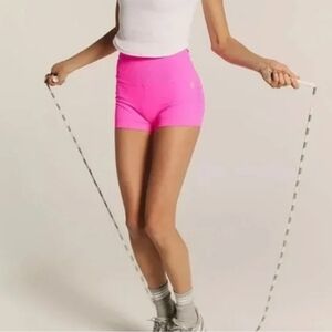 FP Movement Good Karma Shorts Hot Pink Size M/L